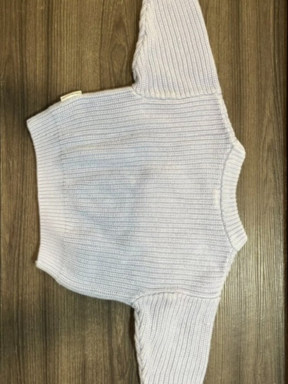 Lucky Panda Kids Chunky Knit Sweater Blue